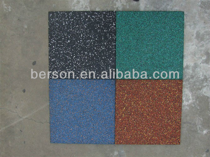 discontinued floor tile/ tyre granulate tiles/epdm rubber granules tiles