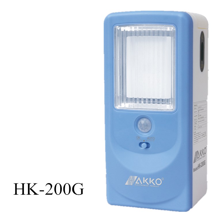 2019 popular blue plastic rechargeable  portable led emergency lamp