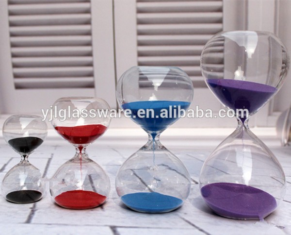 2018 hot selling wholesale factory price available sizes promotional glass sand timer