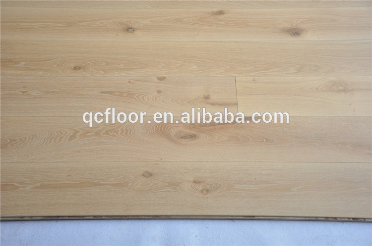 Best items!! white washed oak wood floors, customized 20/6mm thickness wooden floor