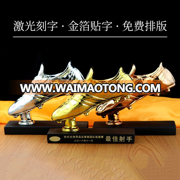 European cup golden boots trophy world cup trophy fans souvenirs award collectible