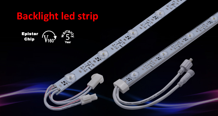 High performance light box light source waterproof white color 12v 24v 16.8w led bar backlight