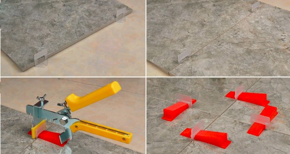 Factory direct tile leveling system 1mm 1.5mm 2mm 3mm clips