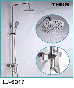 high end shower system for bathtub with hand shower two functions shower set