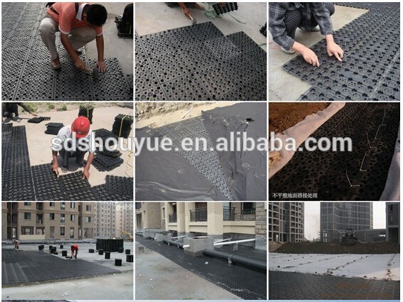 HDPE Drainage Cell / construction materials