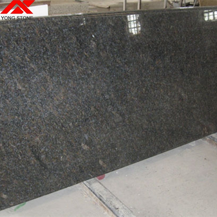 Supply prefab butterfly blue high gloss laminate granite countertop