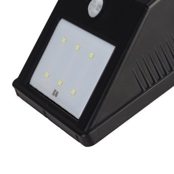 6 led high brightness wireless solar led light