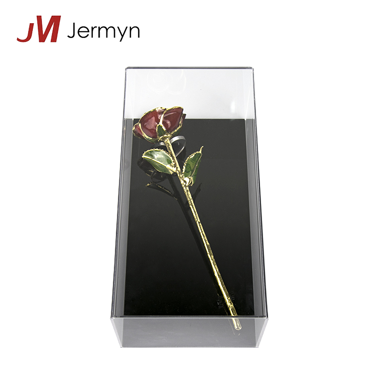 Custom design china suppliers wholesale clear acrylic flower box