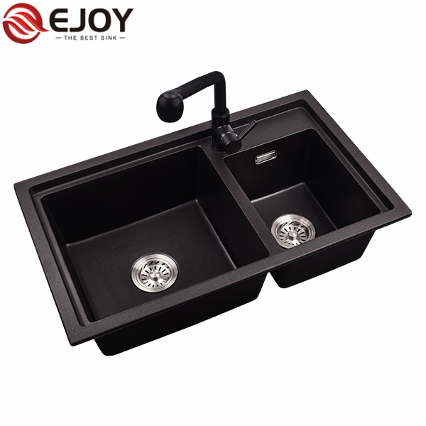 High Quality kitchen undermount sink Factory sale kitchen sink black