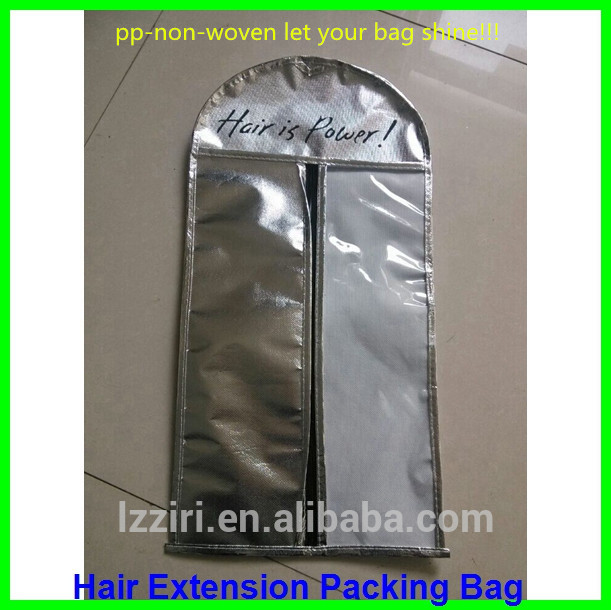 hot sell pvc hair extension bag mini garment bag in Europe