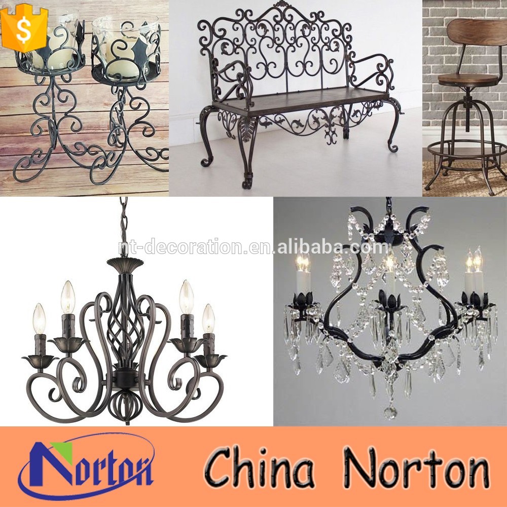 Retro style iron gazebos wholesale for sale NTBM-087A