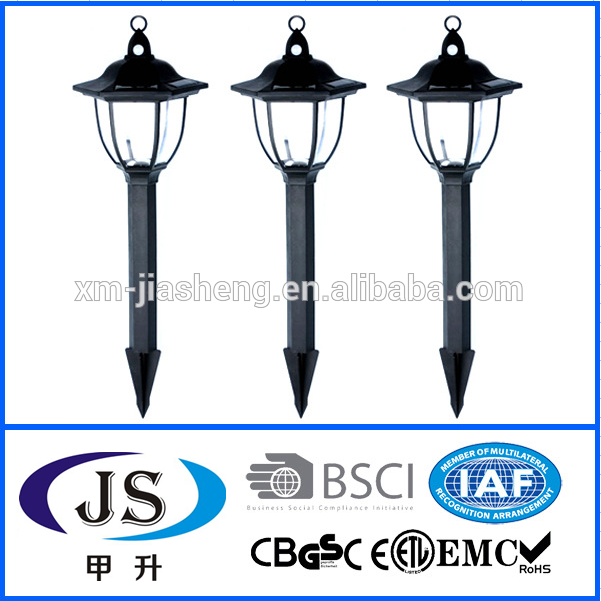 Outdoor led Solar Lamp High quality OEM customized sensor Garden Courtyard light