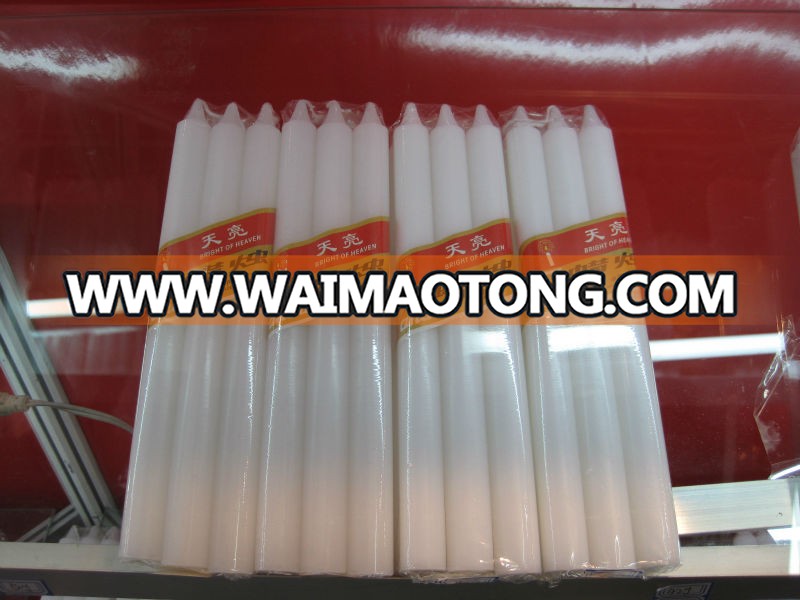 candle making wax factory provide different size household white candles