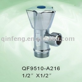 brass and zinc toilet angle valve,made in china