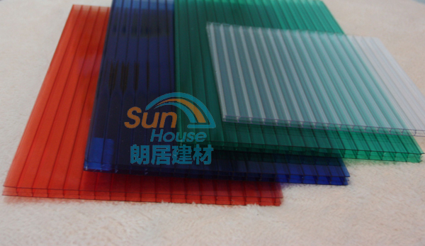 polycarbonate swimming pool cover, transparent roof tile