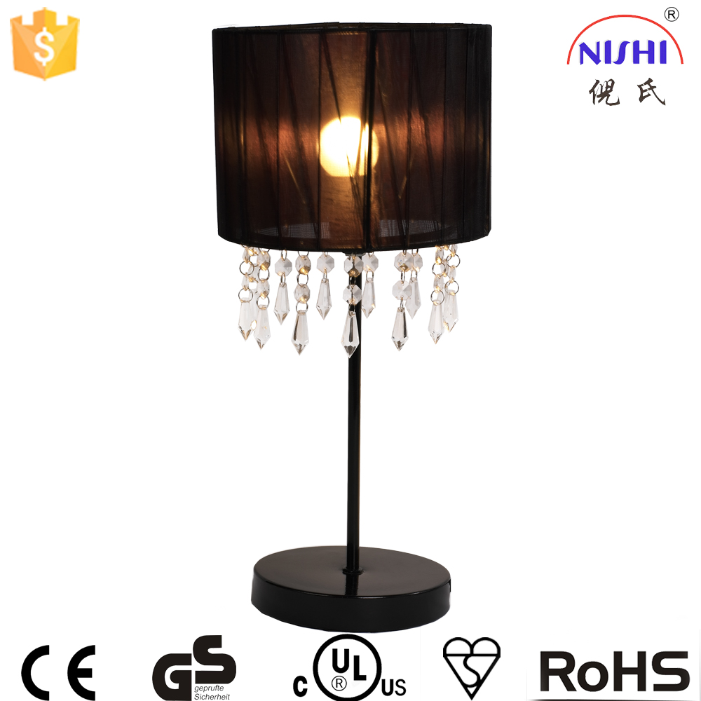 Modern crystal chrome floor lamp NS-122007