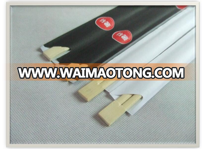 Eco-Friendly paper wrapped china factory fancy disposable reusable bamboo chopsticks