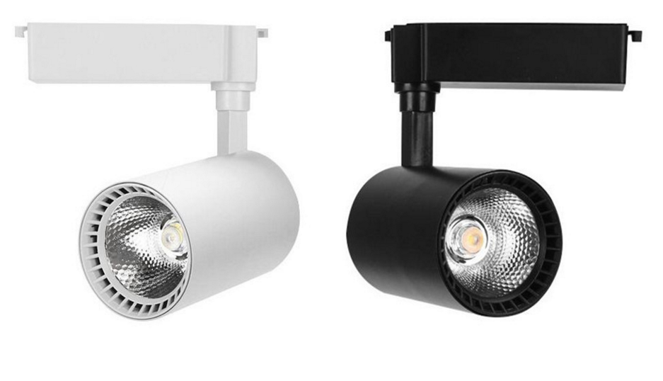 20w led track spot light rail