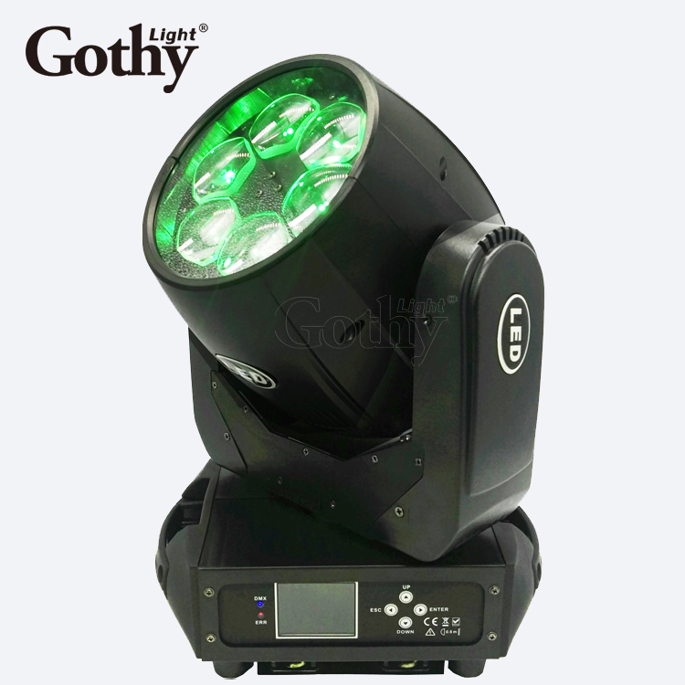 Mini Bee Eye Beam Moving Head Light 6x40w Zoom Wash Lens Effect Gothylight GT303-640