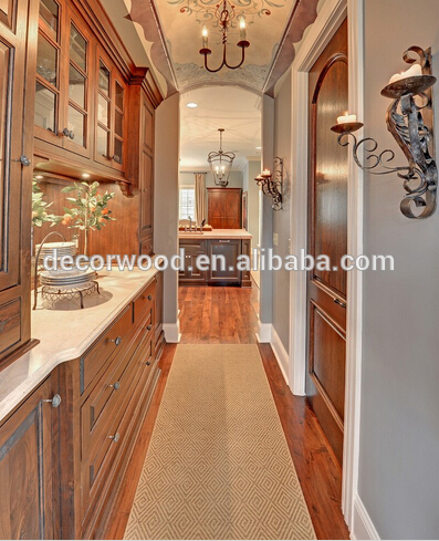 traditional face frame Wooden Butler Pantry Cabinet