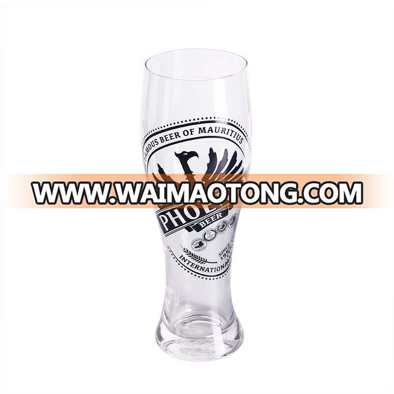 Custom Print Logo Beer Glass