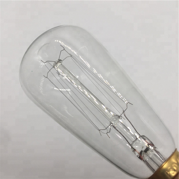 Walmart Certified Manufacturer Edison Bulb ST38 Clear Glass Vintage Lamp 25 40 60W