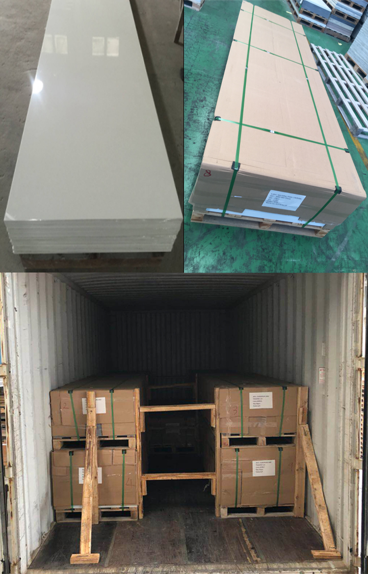 Artificial stone sheet/resin acrylic solid surface sheet