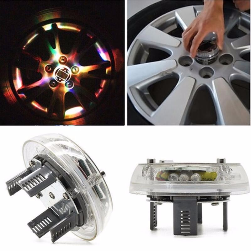 LED Solar Energy Car Wheel Light Car Led Tire Light