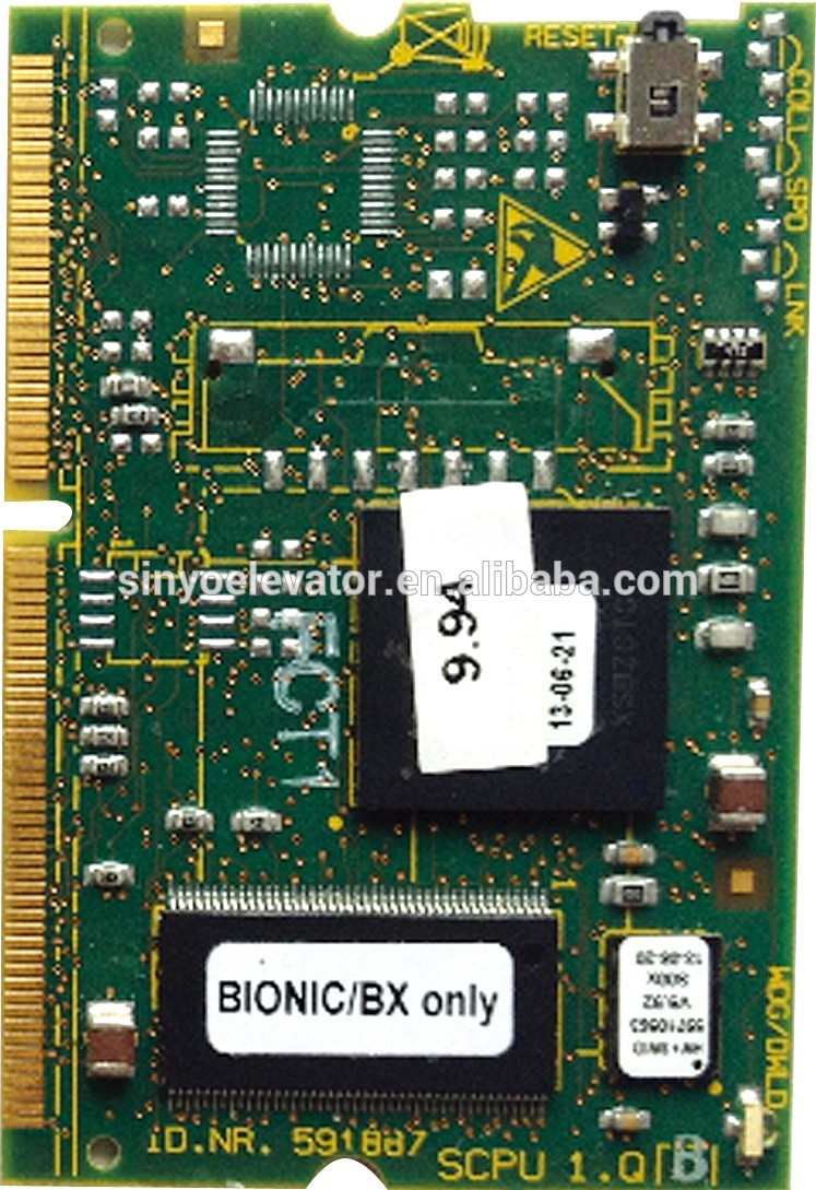 Schindler Elevator parts PC Board 591657