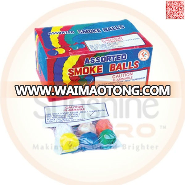 Consumer Outdoor Daytime Color Smoke Ball Fireworks