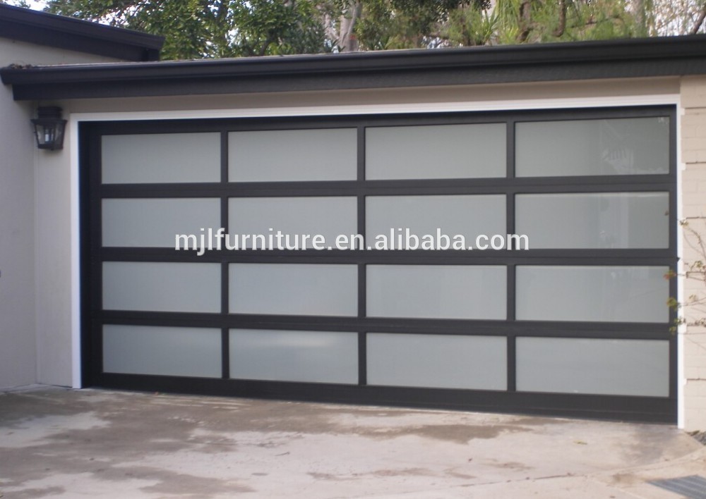 China Supplier Steel PU Foam Insulated Automatic Sectional Folding Garage Door with Pedestrian/Small Door