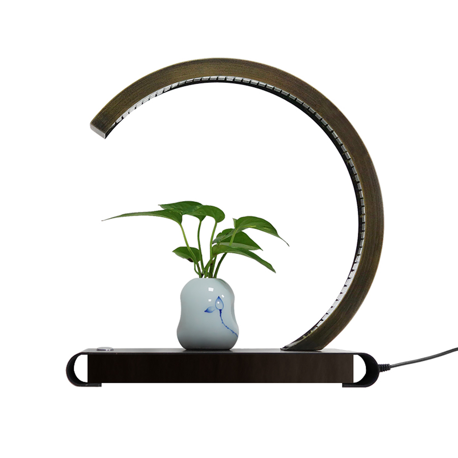 A new type of plant table lamp with dimmable lighting and suitable for office and home charging led grow light