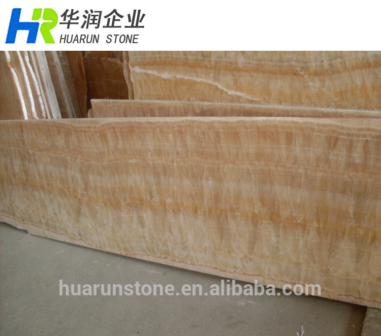 Transparent Yellow Honey Onyx Marble Stone