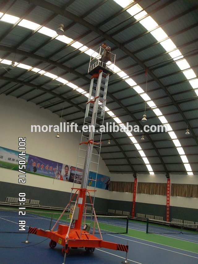 Mobile Dual Personnel Telescoping Mast Lift