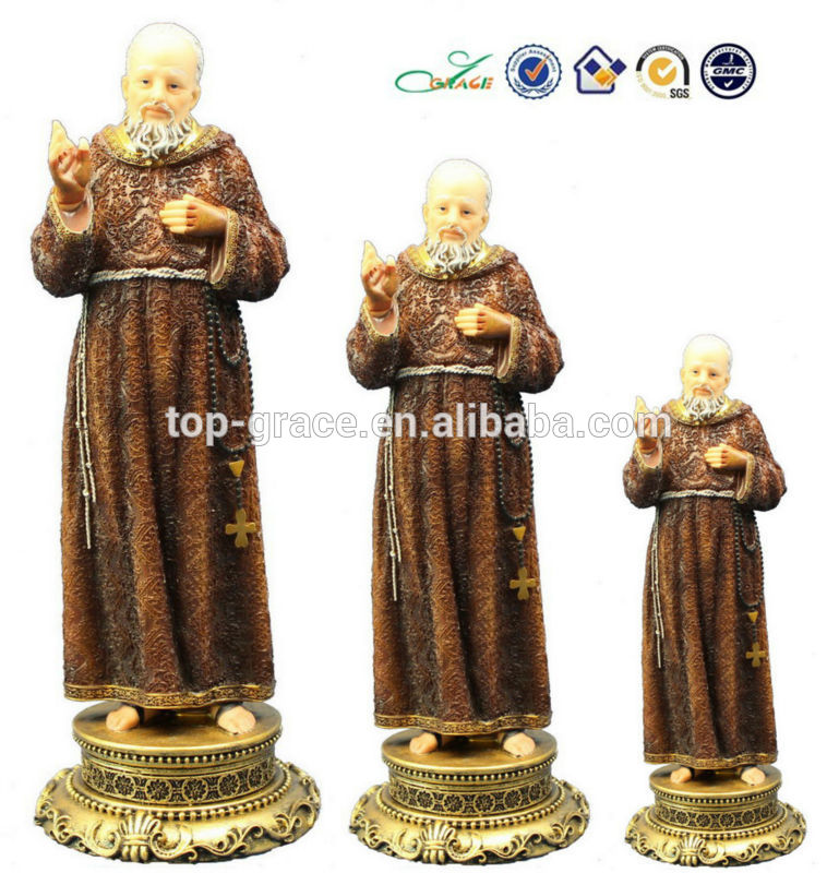 polyresin religious saint statue resin religious figurines