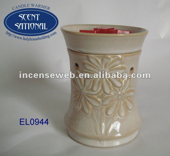 WHOLESALE GLASS ELECTRIC LIGHT FLOWER CANDLE WAX WARMER