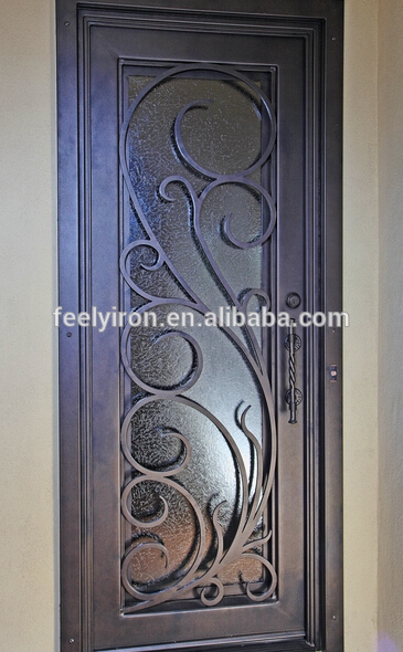 Beautiful wrought iron door FD-502