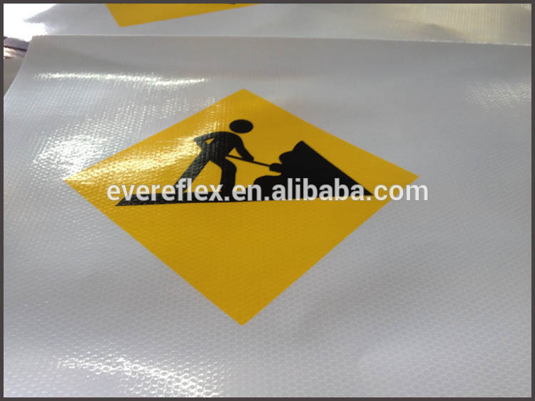 PVC Honeycomb Reflective Safety Sign for Road Traffic