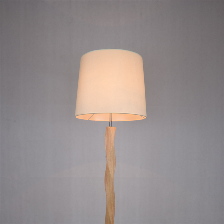 MG 5102 wood simple style modern living room bedroom floor lamp