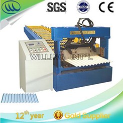 Popular Double Layer Top Quality Roll Forming Machine / Steel Rollformer/ Profiling Machine