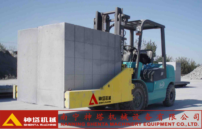 Manpower Saving Automatic Concrete Brick Grab Brick Loader