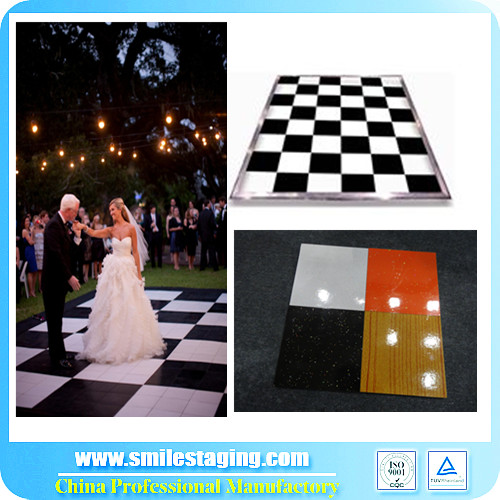 china manufacturer light up dance floor, non-slip folding dance floor