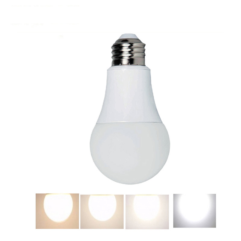 LED Bulb Plastic Lamp AC85-265v cheap 7W LED Bulb E27 B22 led light aluminum and plastic led global bulb light