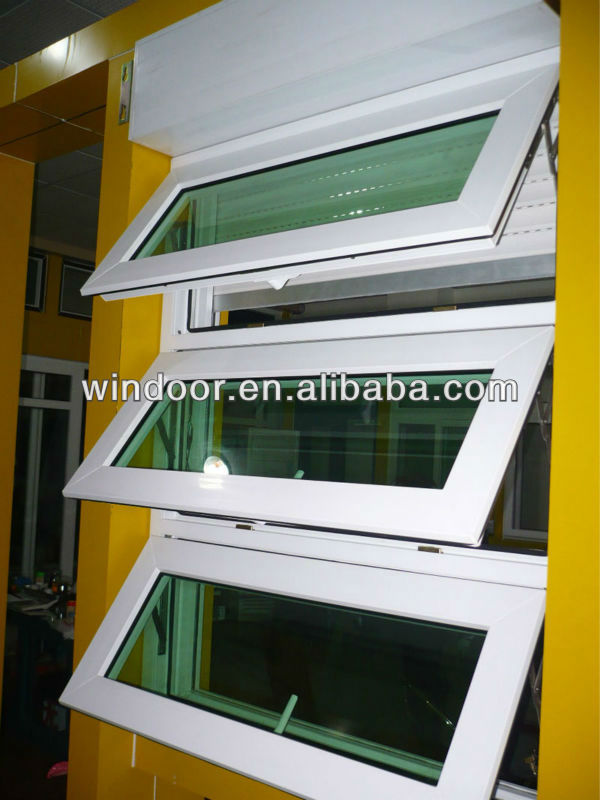 Modern PVC suspend/ Top open casement window