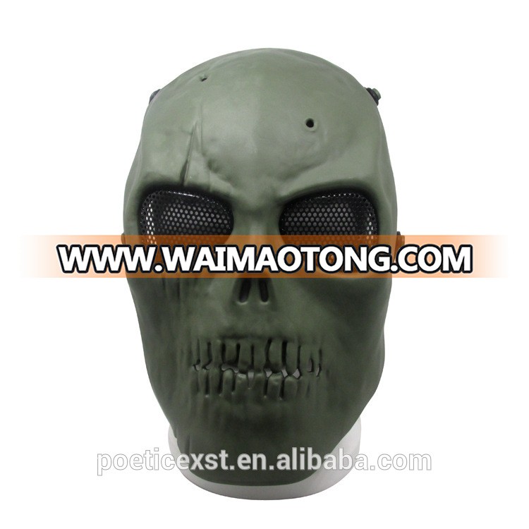 Poeticexst Vintage Halloween Horror Men Military Fun Full Face Masks