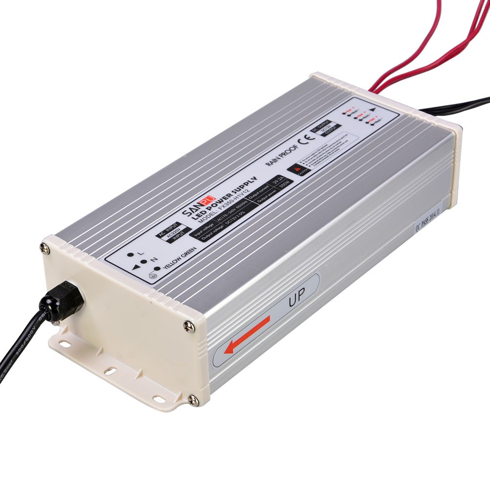 CE/RoHS approved waterproof constant voltage 350w -5v 5v 70a power waterproof 12v rainproof power supply