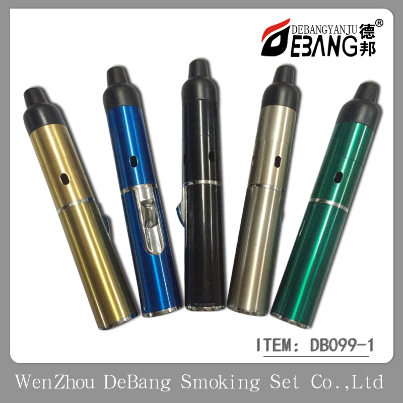 DB-99(1)Metal Gas Refillable Jet Lighter With Incense Burner Pen, Click-n-vape