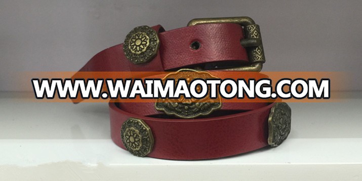 Fashion custom beaded western belts for women