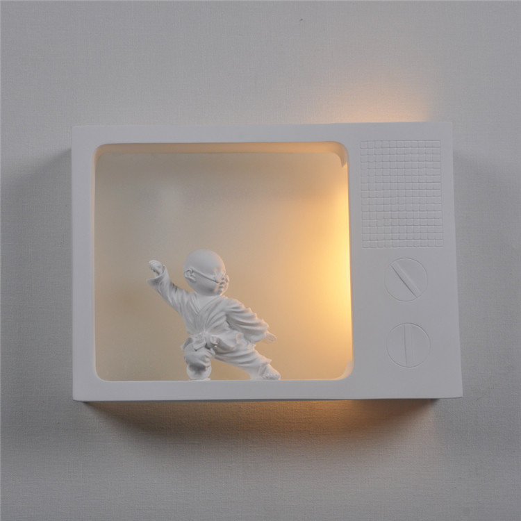 Wall Light MG-3084 Modern new design novelty home use plaster wall lamps gypsum wall lamp