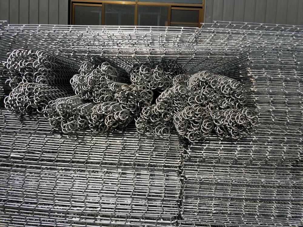 hot dip galvanized welded wire mesh stone gabion mesh garden yard fencing